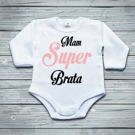 Mam super brata - body niemowlęce
