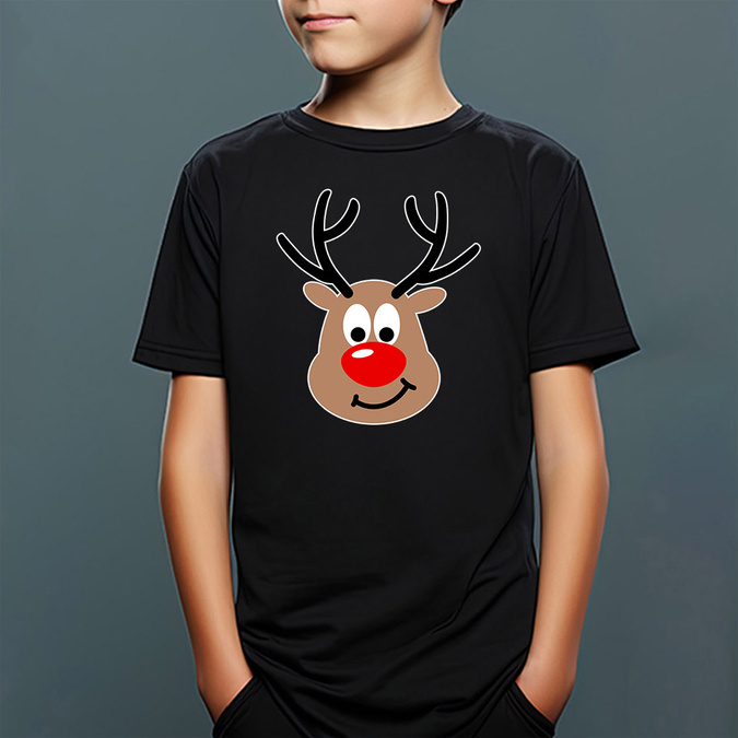 Koszulka świąteczna renifer