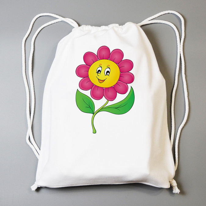 Kwiatek - worek do przedszkola