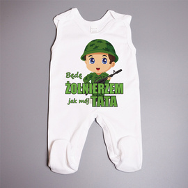 Będę żołnierzem jak mój tata