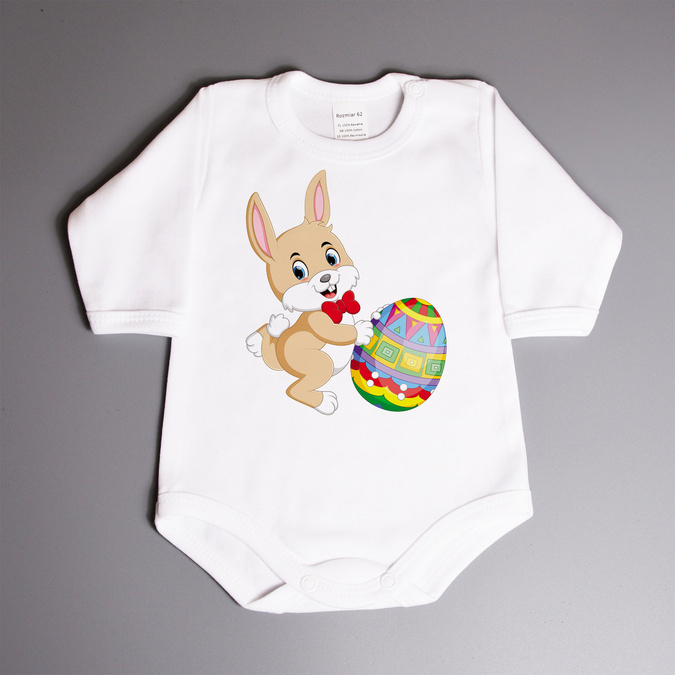 Zajączek wielkanocny, pisanka - body wielkanocne