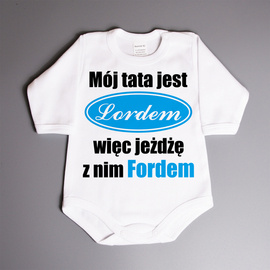Mój tata jest lordem - body dziecięce