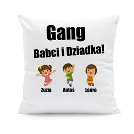 Gang babci i dziadka - poduszka