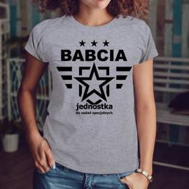Babcia jednostka do zadań specjalnych - koszulka damska