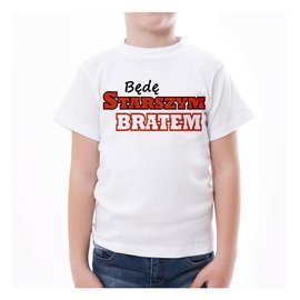 Będę starszym bratem - koszulka dziecięca