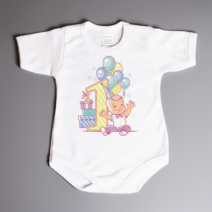 Roczek (imię) chłopiec - body niemowlęce