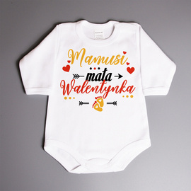 Mamusi mała walentynka - body dziecięce