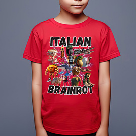 Italian Brainrot - koszulka dziecięca