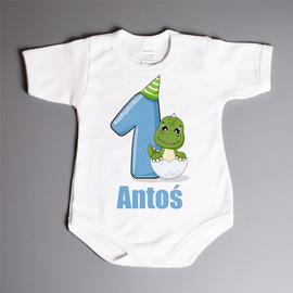 Body na roczek dinozaur