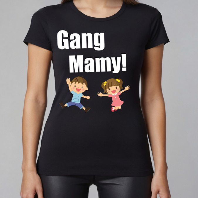 Gang mamy - koszulka damska