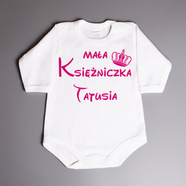 Mała księżniczka tatusia - body niemowlęce
