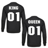 Bluzy dla par - QUEEN 01 & KING 01