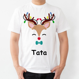 Tata renifer R01 - koszulka męska