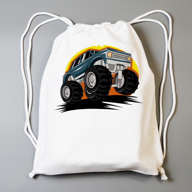 Monster Truck - worek do przedszkola