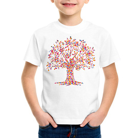 Drzewo z kropek - koszulka dziecięca