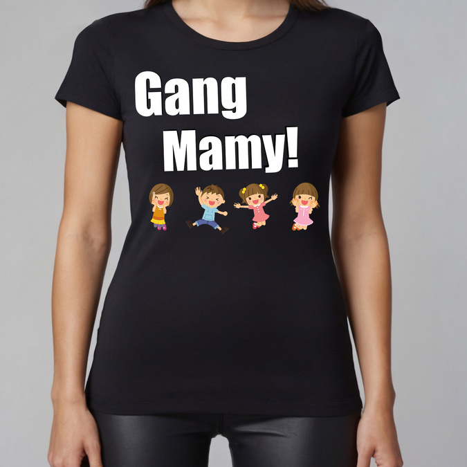 Gang mamy - koszulka damska