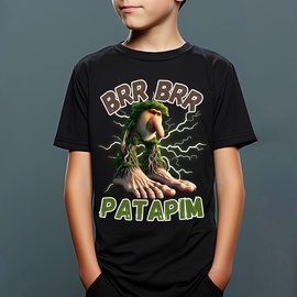 Brr Brr Patapim - koszulka dziecięca - Italian Brainrot