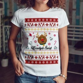 Wesołych świąt - koszulka damska