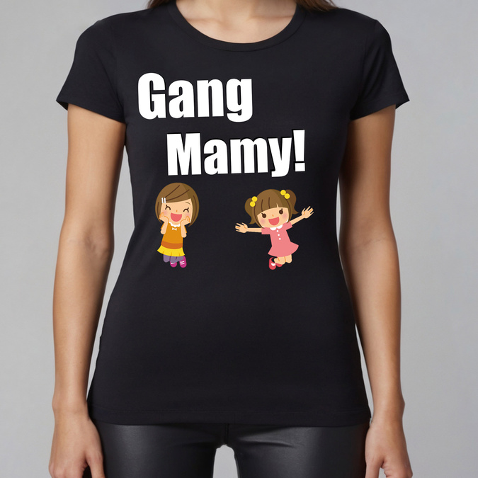 Gang mamy - koszulka damska