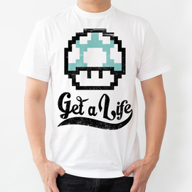 Get a life - koszulka męska