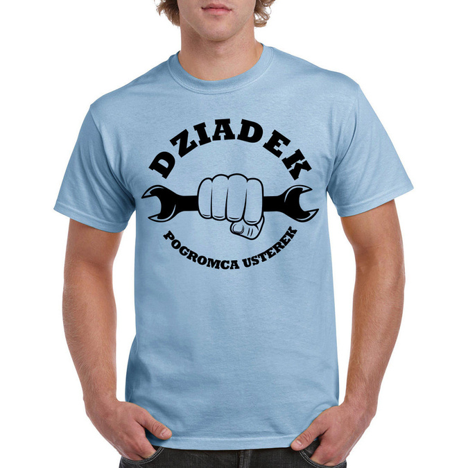 Dziadek pogromca usterek - koszulka męska