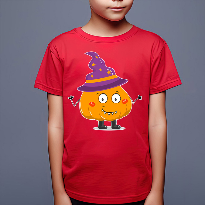Dynia (imię) koszulka dziecięca na Halloween