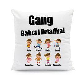 Gang babci i dziadka - poduszka