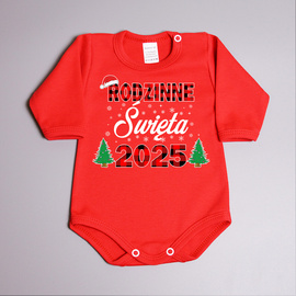 Rodzinne Święta - body niemowlęce