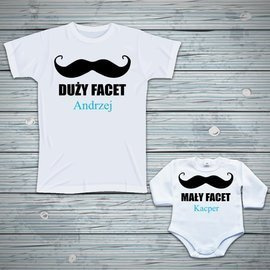 Zestaw - Duży facet, mały facet