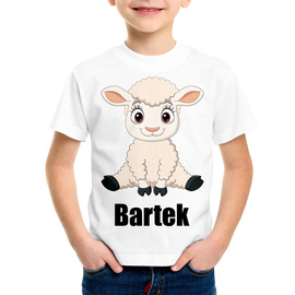 Baranek wielkanocny (imię) - koszulka dziecięca