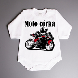 Moto córka - body niemowlęce