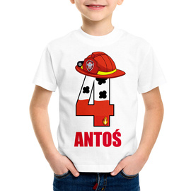 Koszulka na czwarte urodziny marshall