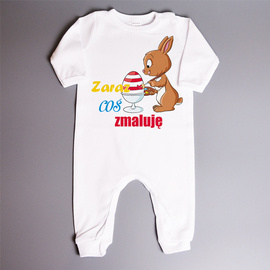 Zaraz coś zmaluję - pajac wielkanocny