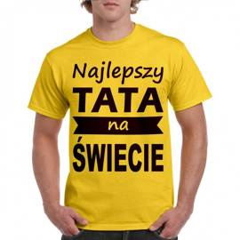 Najlepszy tata na świecie - koszulka męska