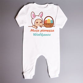 Moja pierwsza Wielkanoc - zajączek - pajac