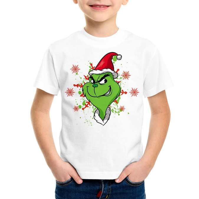 Grinch - koszulka dziecięca