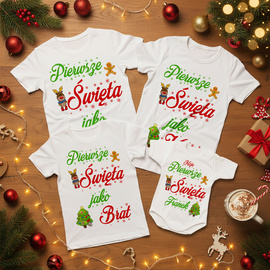 Pierwsze Święta jako Mama, tata, brat - Zestaw Świąteczny