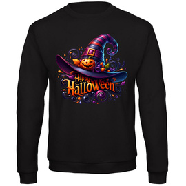 Happy Halloween - Wiedźma Dyniowa v2 - bluza męska
