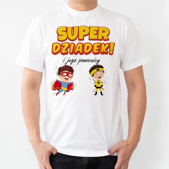Super Dziadek - koszulka męska