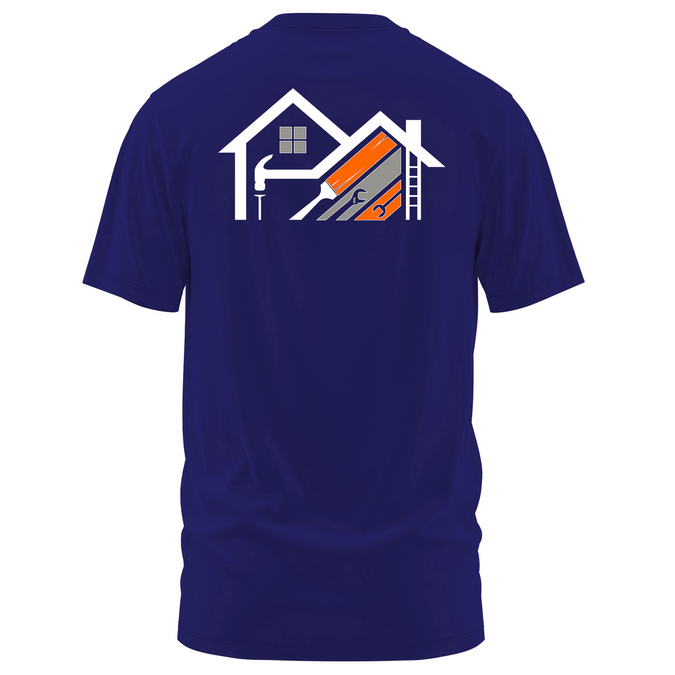 Koszulka z LOGO dla Firm Budowlanych - Nadruk Firmowy