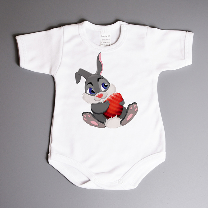 Zajączek wielkanocny, pisanka - body wielkanocne