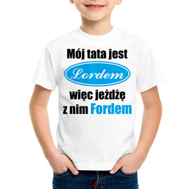 Mój tata jest lordem - koszulka dziecięca