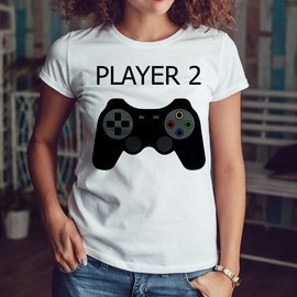Player 2 - koszulka damska