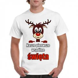 Nasze pierwsze wspólne święta - Koszulka męska