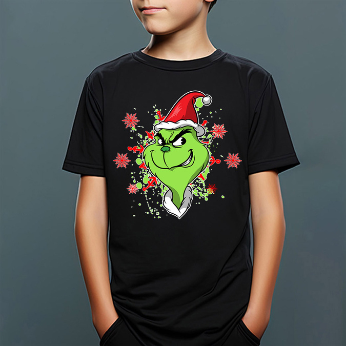 Grinch - koszulka dziecięca
