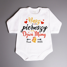 Nasz pierwszy DZIEŃ MAMY - body niemowlęce