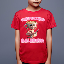CAPPUCCINO BALERINA - koszulka dziecięca