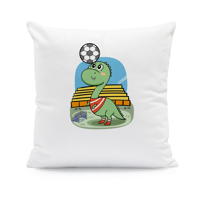 Dino - piłka - poduszka z imieniem