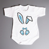 Zajączek wielkanocny chłopiec - body wielkanocne