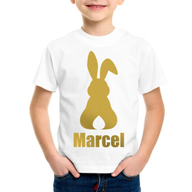 Złoty zajączek - koszulka dziecięca